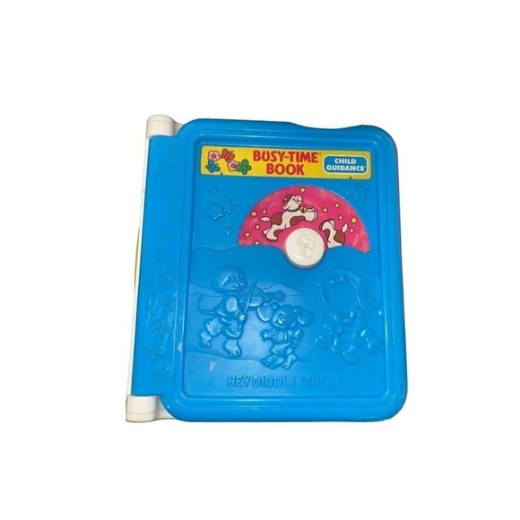 Vintage Busy Time Book Nursery Rhymes by Child Guidance - Picture 5 of 5